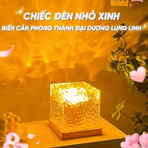 Đèn Bàn Sáng Tạo hiệu ứng Sóng Nước