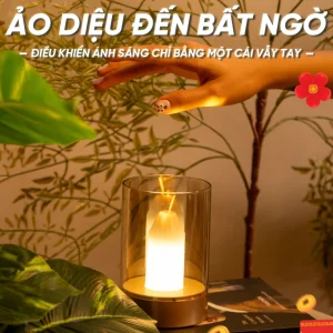 Đèn Nến Cảm Biến, Trang trí phòng ngủ phòng khách