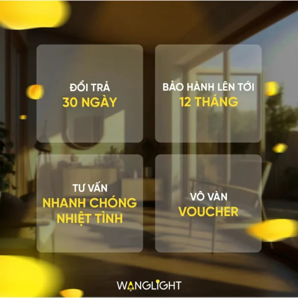 Đèn Bàn Hình Nấm Đan Mạch Màu Cam - Image 4